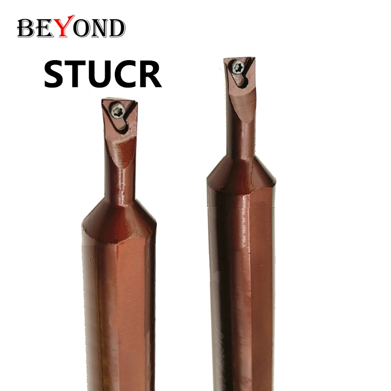 BEYOND Spring Steel STUCR S08K-STUCR09 S10K S12M S14N S16Q S20R S25S-STUCR11 STUCR16 Internal Turning Tool Holder Lathe Cutter
BEYOND Spring Steel STUCR S08K-STUCR09 S10K S12M S14N S16Q S20R S25S-STUCR11 STUCR16 Internal Turning Tool Holder Lathe Cutter