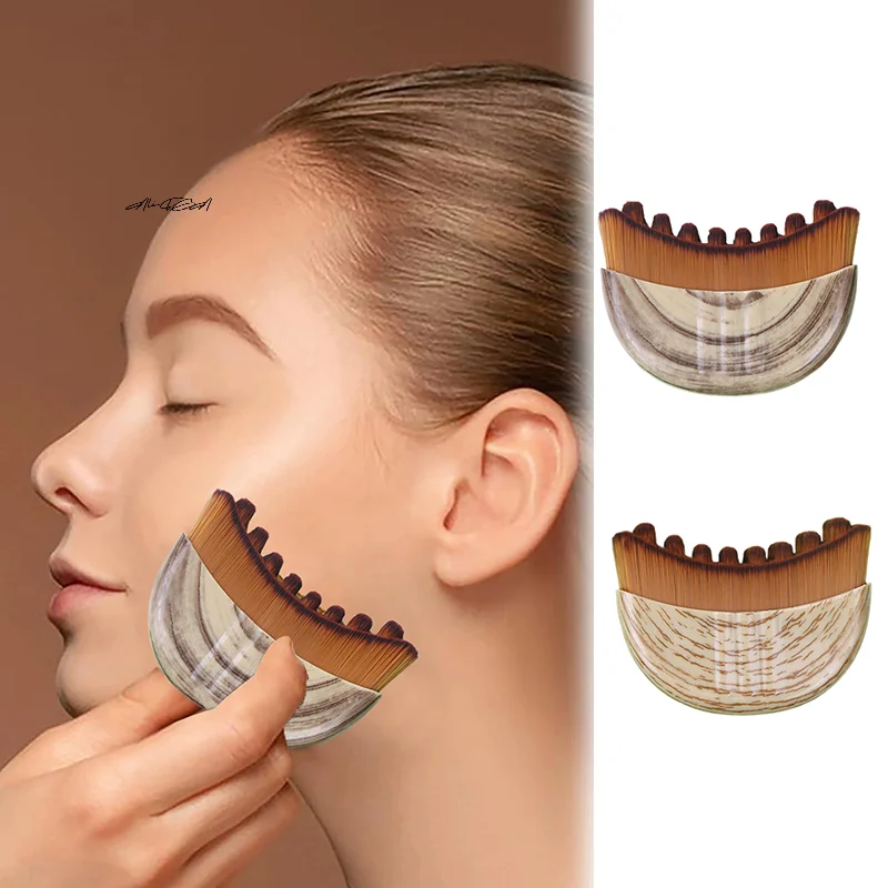 Portable Lymphatic Face Contour Brush Multi-function Chin Puffiness Reducer Facial Sculpting Tool for Lymphatic Drainage
Portable Lymphatic Face Contour Brush Multi-function Chin Puffiness Reducer Facial Sculpting Tool for Lymphatic Drainage