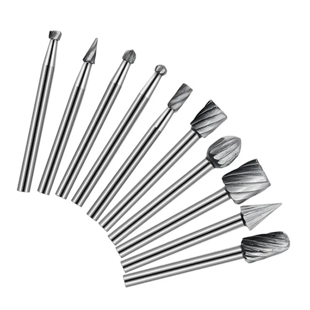 Carving Tools HSS Router Burrs Model Making Soft Materials Processing Suitable For Rotary Tools Various Job Applications
Carving Tools HSS Router Burrs Model Making Soft Materials Processing Suitable For Rotary Tools Various Job Applications
