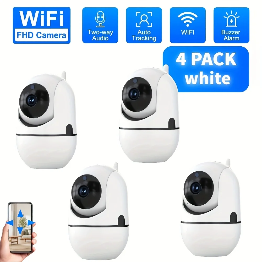 2K FHD Outdoor WiFi Surveillance Camera Dual Lens External 2.4G Wifi IP Cameras Auto Tracking Security PTZ Cam CCTV Audio Video
2K FHD Outdoor WiFi Surveillance Camera Dual Lens External 2.4G Wifi IP Cameras Auto Tracking Security PTZ Cam CCTV Audio Video
