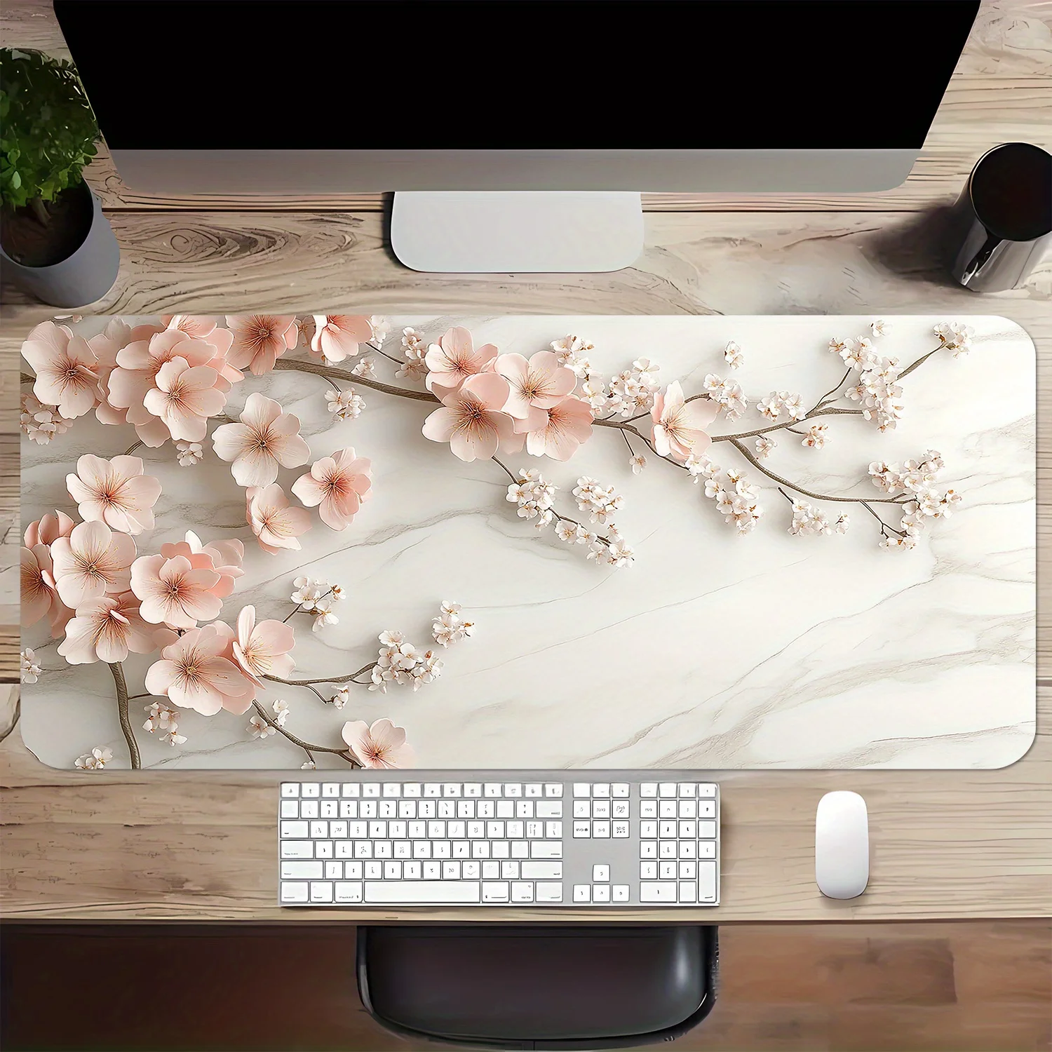 1pc a Large Cherry Blossom Mouse Pad with a Rubber Base, Featuring an Ultra-Smooth Surface Suitable for Gaming And Office Use
1pc a Large Cherry Blossom Mouse Pad with a Rubber Base, Featuring an Ultra-Smooth Surface Suitable for Gaming And Office Use