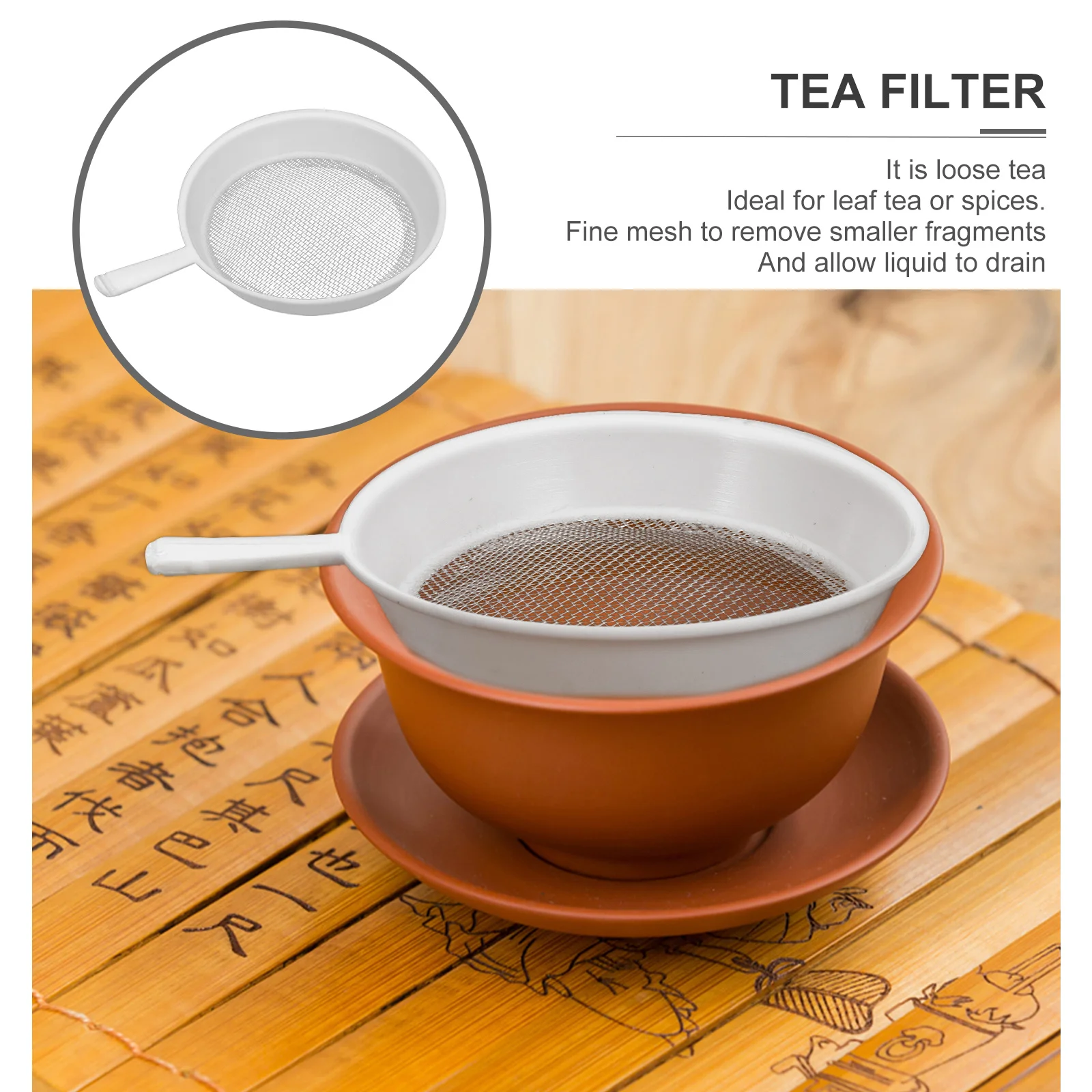 100Pcs Medicine Residues Filter Net Disposable Premium Plastic Tea Strainer for Juice Liquid Medicine Chinese Herbal Decoction
100Pcs Medicine Residues Filter Net Disposable Premium Plastic Tea Strainer for Juice Liquid Medicine Chinese Herbal Decoction