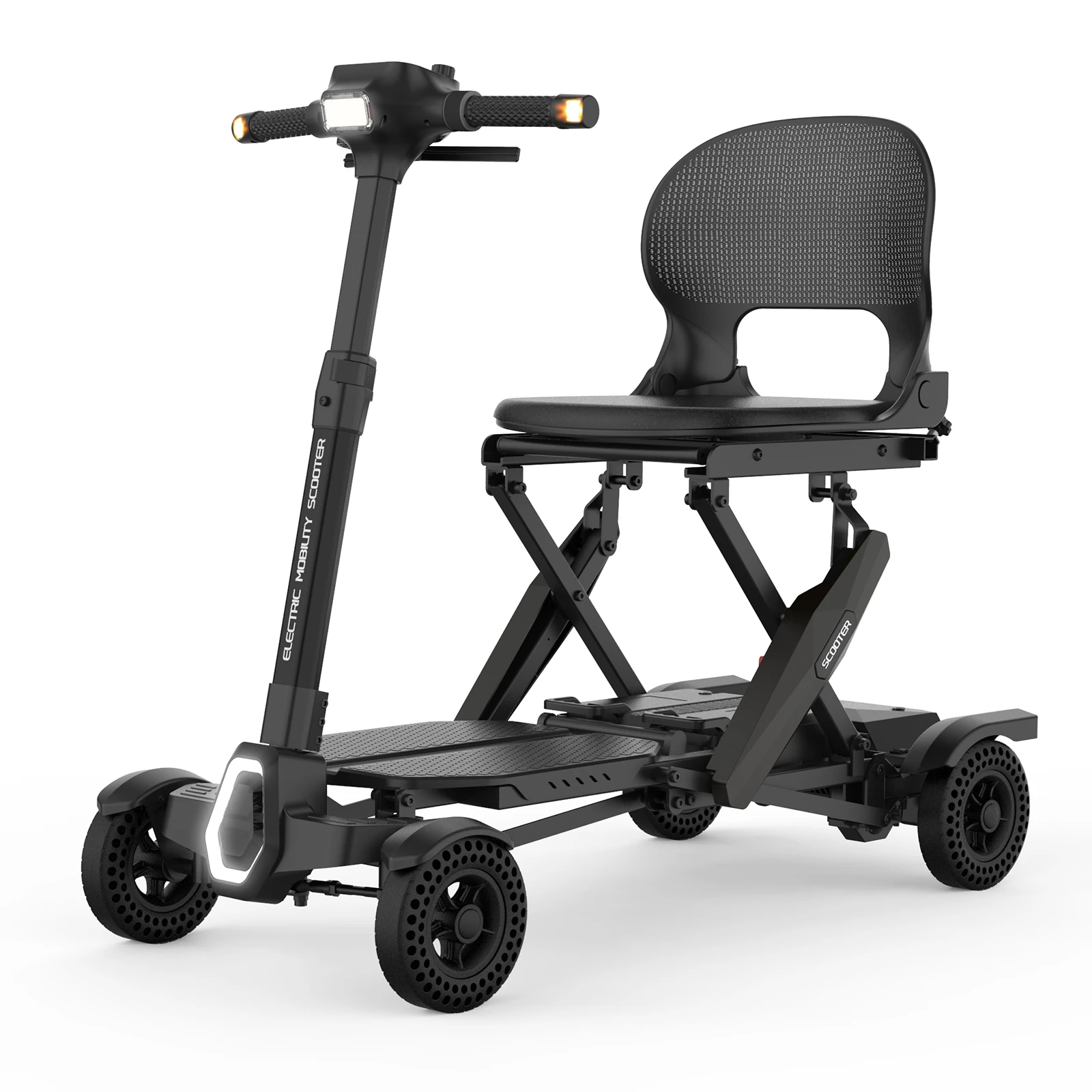 Lightweight All Terrain 250W Brushless Folding Mobility Scooters Elderly For Adults
Lightweight All Terrain 250W Brushless Folding Mobility Scooters Elderly For Adults
