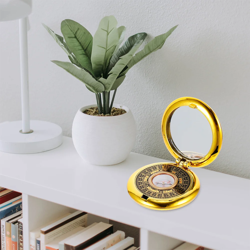 Feng Shui Pan Chinese Ancient Pocket Round Mirror Compass For Hiking Camping Outdoor Survival Automatic Plastic Mini Compass
Feng Shui Pan Chinese Ancient Pocket Round Mirror Compass For Hiking Camping Outdoor Survival Automatic Plastic Mini Compass