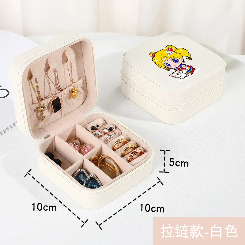 Sailor Moon Cartoon Mini Jewelry Storage Box Girls Display Box Woman Earrings Holder Case Female Portable Cute Jewelry Box Gift
Sailor Moon Cartoon Mini Jewelry Storage Box Girls Display Box Woman Earrings Holder Case Female Portable Cute Jewelry Box Gift