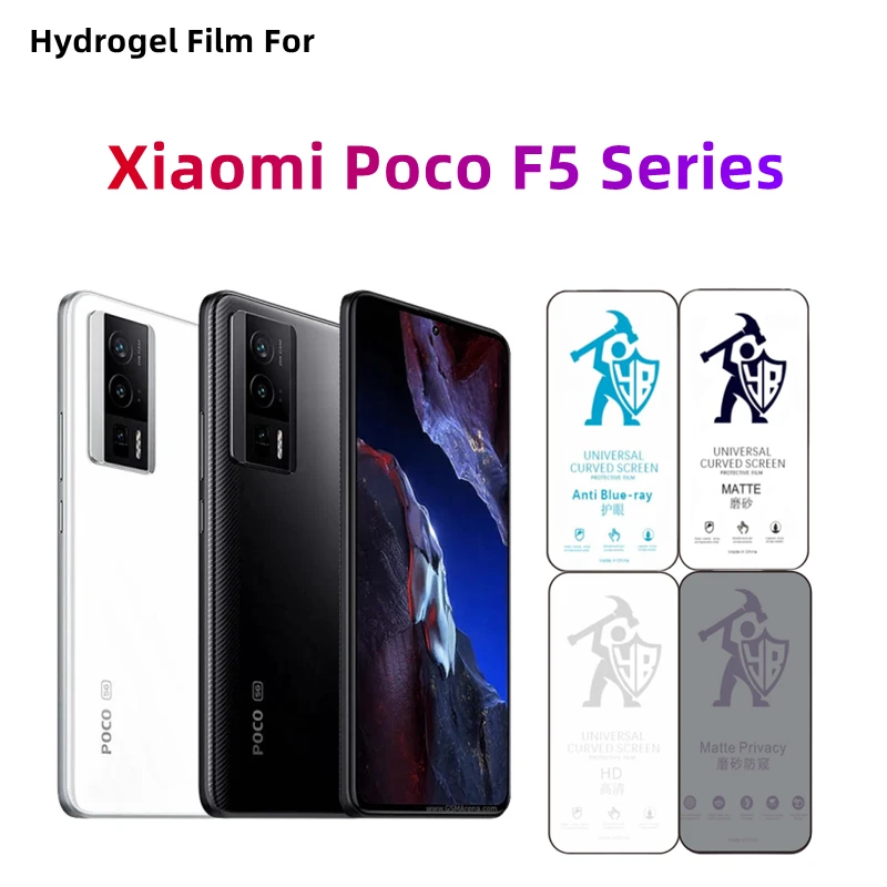 2pcs Matte Hydrogel Film For Xiaomi Poco F5 HD Screen Protector For Xiaomi Poco F5 Pro Eye Care Privacy Matte Outer Protective F
2pcs Matte Hydrogel Film For Xiaomi Poco F5 HD Screen Protector For Xiaomi Poco F5 Pro Eye Care Privacy Matte Outer Protective F