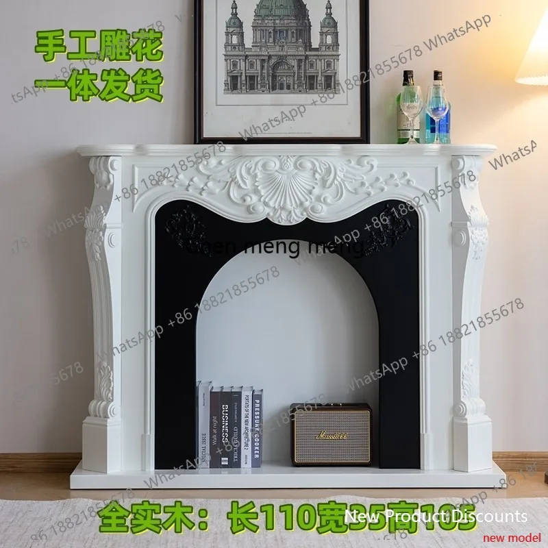 C6601 Decorative cabinet retro solid wood fireplace cabinet sculpture fireplace simulation fire, integrated
C6601 Decorative cabinet retro solid wood fireplace cabinet sculpture fireplace simulation fire, integrated