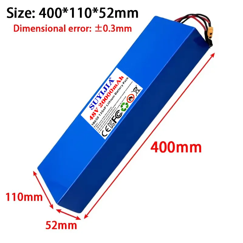 13S4P 48V 20Ah 2000watt 18650 Lithium ion Battery Pack for Kugoo M4/M4Pro/ M5/M5Pro Electric Scooter Battery Pack
13S4P 48V 20Ah 2000watt 18650 Lithium ion Battery Pack for Kugoo M4/M4Pro/ M5/M5Pro Electric Scooter Battery Pack