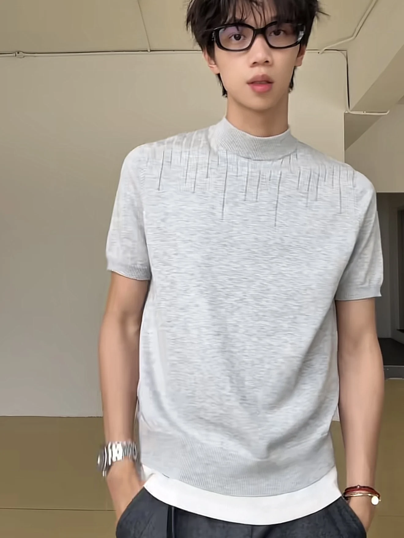 Summer Commute Men's Short Sleeve Knitted T-Shirt Basic Design Fit Shoulder Width Short Wide Comfortable Breathable Color
Summer Commute Men's Short Sleeve Knitted T-Shirt Basic Design Fit Shoulder Width Short Wide Comfortable Breathable Color