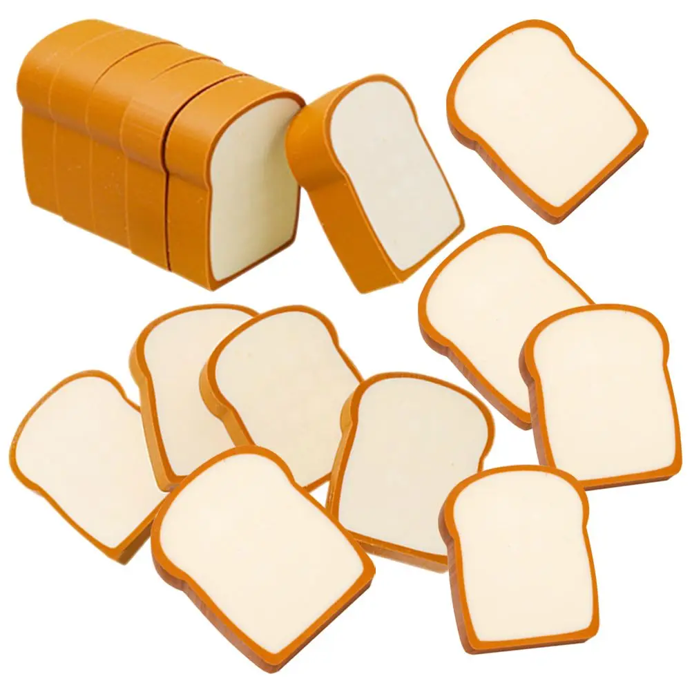 16 Pcs Loaf Toast Bread Shaped Eraser Erasers Decorative Artificial Cartoon Pencil
16 Pcs Loaf Toast Bread Shaped Eraser Erasers Decorative Artificial Cartoon Pencil