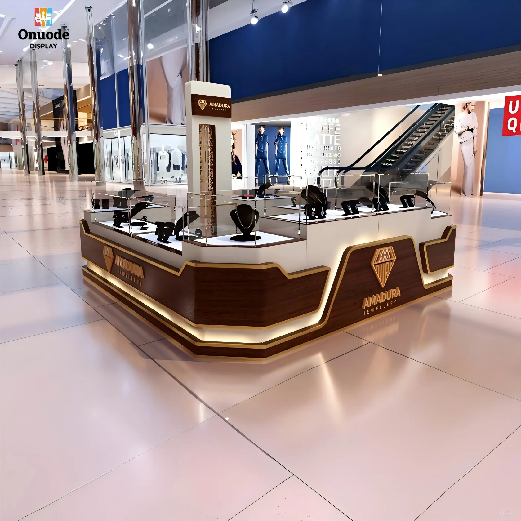 Custom.Custom Luxury Jewelry Kiosk Design | LED Glass Display Cabinets for Elegant Center Island Retail Interiors Jewelry Store
Custom.Custom Luxury Jewelry Kiosk Design | LED Glass Display Cabinets for Elegant Center Island Retail Interiors Jewelry Store