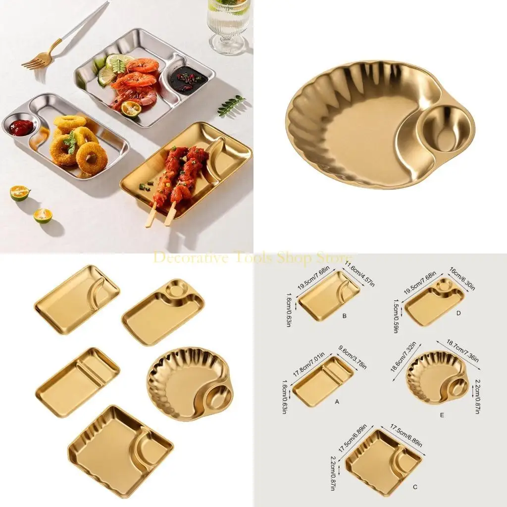 QX2E Elegant Stainless Steel Snacks Tray With 2 Compartments For Easy Separation
QX2E Elegant Stainless Steel Snacks Tray With 2 Compartments For Easy Separation