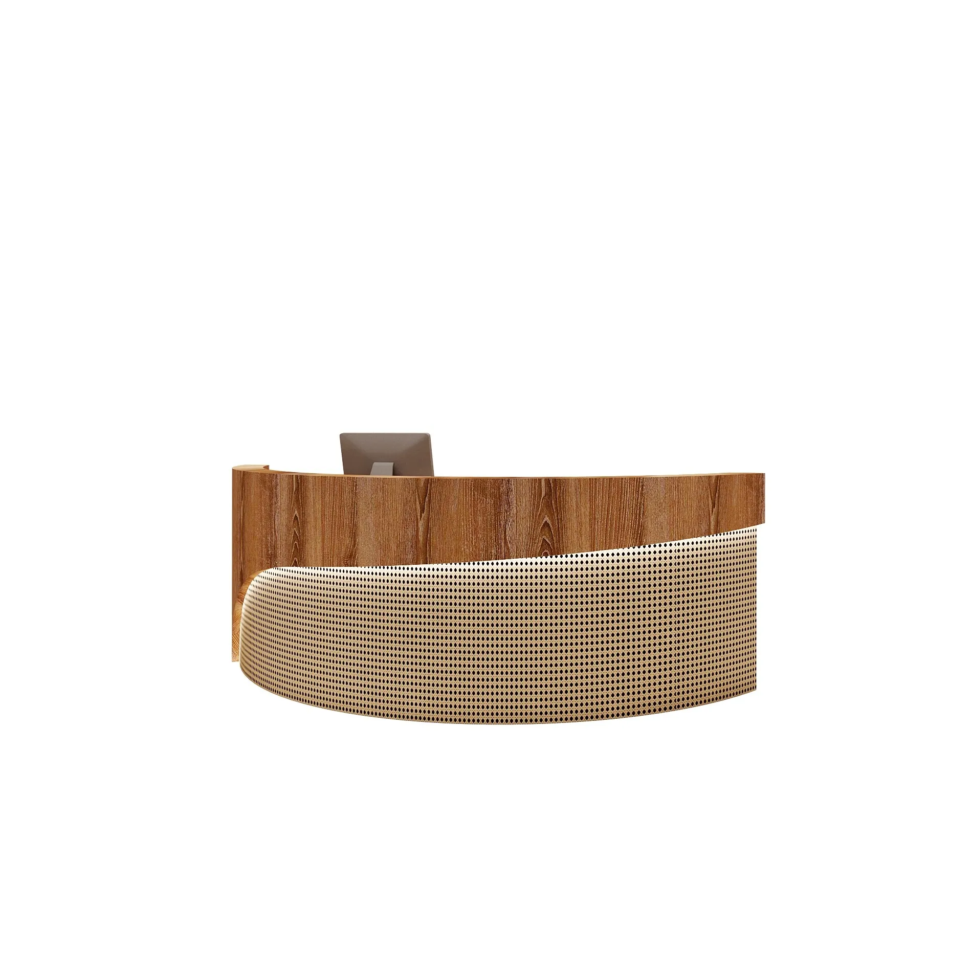 &c Modern Luxury Simple Beauty Salon Front Desk Clothing Store Barber Shop Company Curved Wooden Reception Desk
&c Modern Luxury Simple Beauty Salon Front Desk Clothing Store Barber Shop Company Curved Wooden Reception Desk