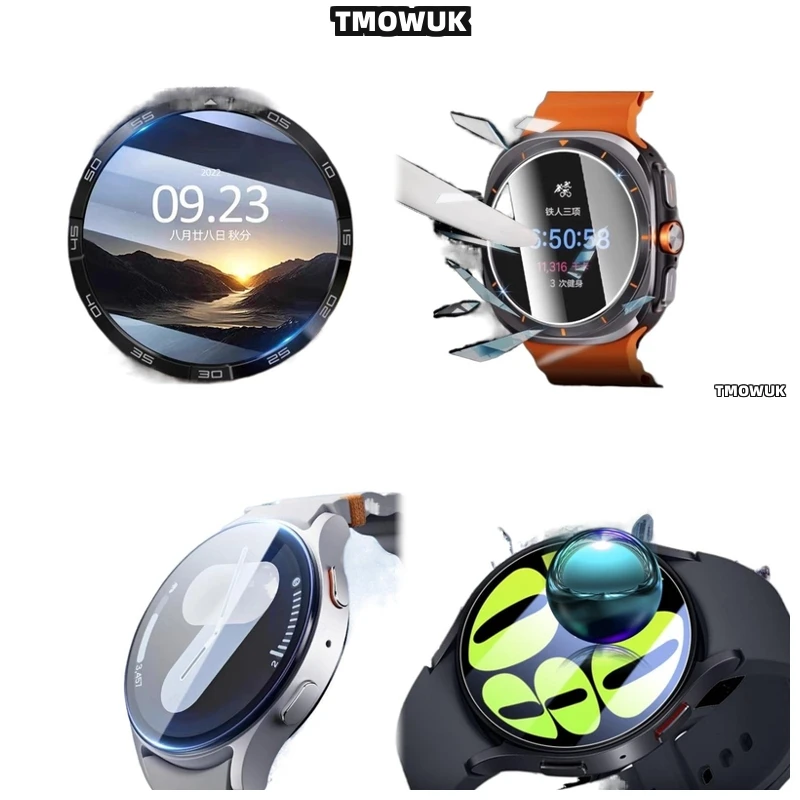 For Samsung Galaxy Watch6 Classic 40mm Watch7 Ultra FE 47 44 43mm Tempered Glass Screen Protector Edge Protection & Anti-Glare
For Samsung Galaxy Watch6 Classic 40mm Watch7 Ultra FE 47 44 43mm Tempered Glass Screen Protector Edge Protection & Anti-Glare