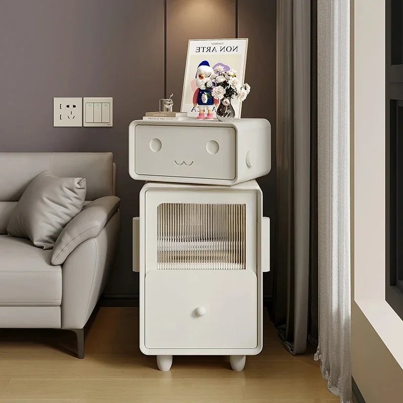 A Side table rotatable mobile creative storage living room sofa side cabinet
A Side table rotatable mobile creative storage living room sofa side cabinet