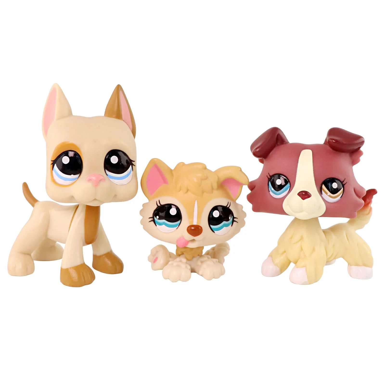 3 Pcs Minilpsshop Bobble Head Toys Collie # 1262 Kitten # 1013 Great Dane # 1647 Kids Gift for lps
3 Pcs Minilpsshop Bobble Head Toys Collie # 1262 Kitten # 1013 Great Dane # 1647 Kids Gift for lps