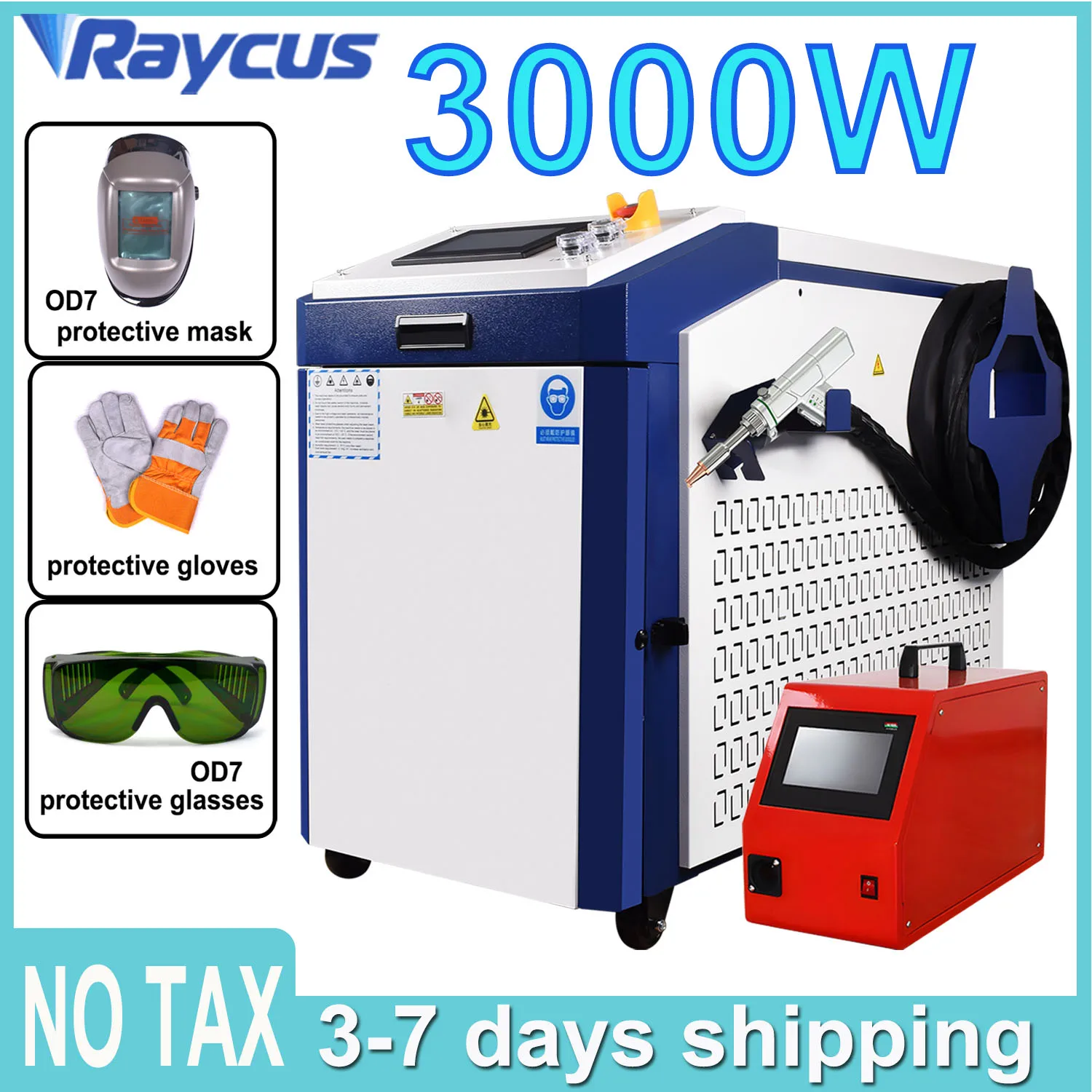 Лазерный сварочный аппарат Raycus 3000W, ручной, 4-в-1, для сварки, резки, очистки и пайки металла, многофункциональный, в наличии на складе в США
Лазерный сварочный аппарат Raycus 3000W, ручной, 4-в-1, для сварки, резки, очистки и пайки металла, многофункциональный, в наличии на складе в США