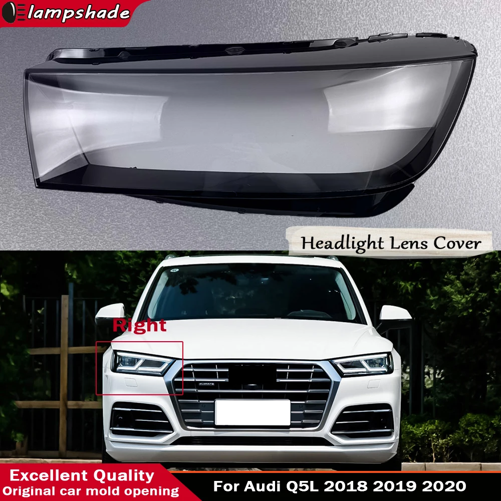 Крышка фары, абажур для Audi Q5L 2018 2019 2020, автомобильное стекло, передние фары, оригинальный корпус, замена автомобильных аксессуаров
Крышка фары, абажур для Audi Q5L 2018 2019 2020, автомобильное стекло, передние фары, оригинальный корпус, замена автомобильных аксессуаров