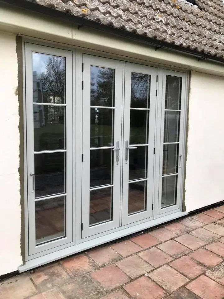 Custom Exterior Door Soundproof Aluminum Framed French Casement Patio Door System Double Glazing Glass Sunrooms Houses Doors
Custom Exterior Door Soundproof Aluminum Framed French Casement Patio Door System Double Glazing Glass Sunrooms Houses Doors