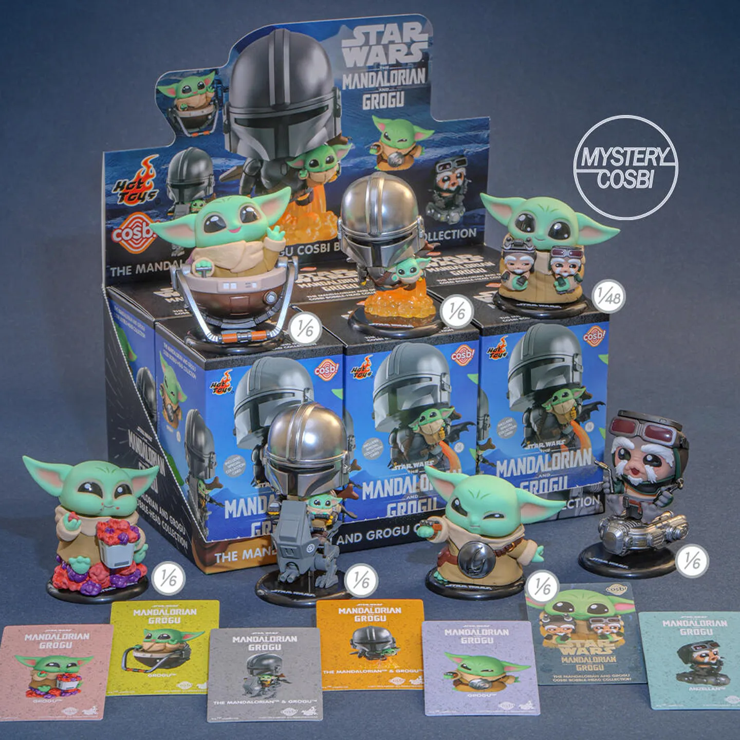Hot Toys Star Wars The Mandalorian And Grogu Cosbi Blind Box Mini Bobble Head Action Figure Collectible Desktop Decoration Gifts
Hot Toys Star Wars The Mandalorian And Grogu Cosbi Blind Box Mini Bobble Head Action Figure Collectible Desktop Decoration Gifts