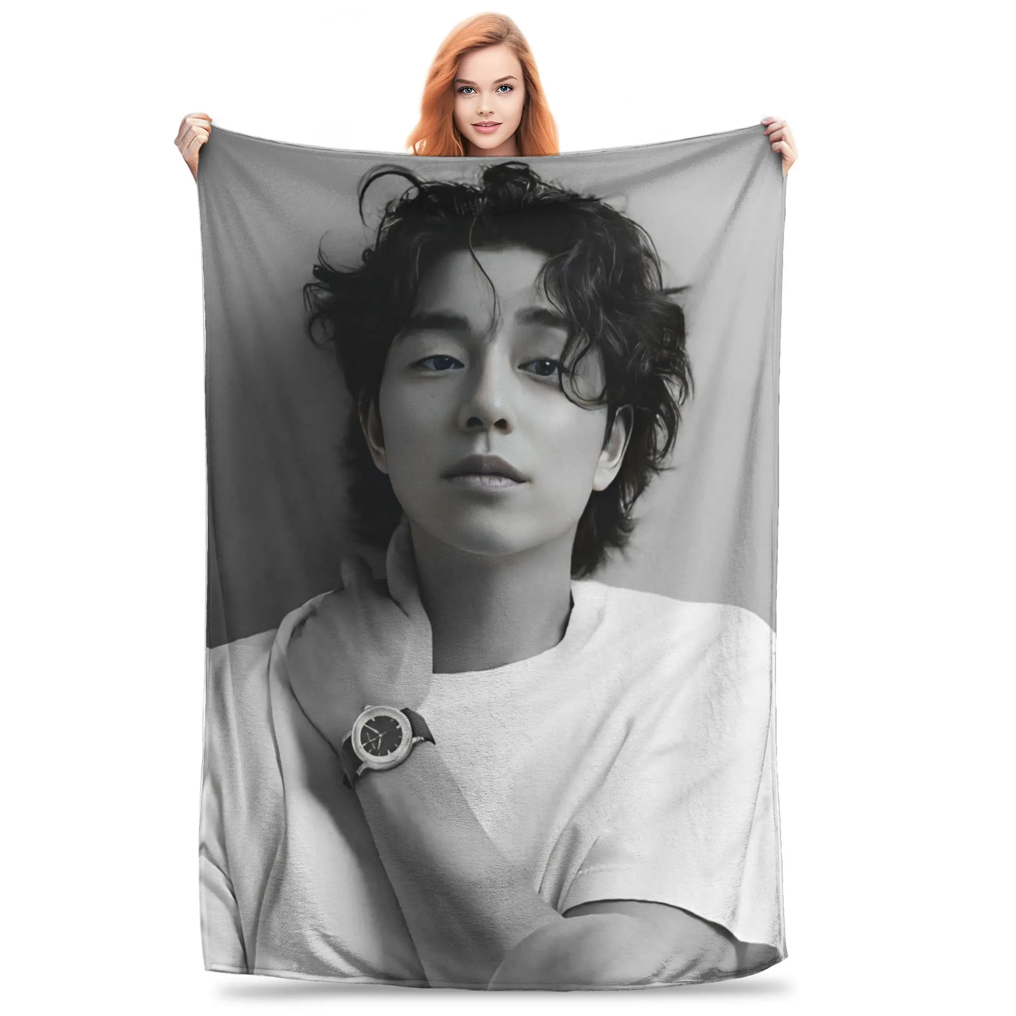 Gong Yoo Knitted Blanket Flannel Throw Blanket Bedding Couch Printed Ultra-Soft Warm Bedspreads,
Gong Yoo Knitted Blanket Flannel Throw Blanket Bedding Couch Printed Ultra-Soft Warm Bedspreads,