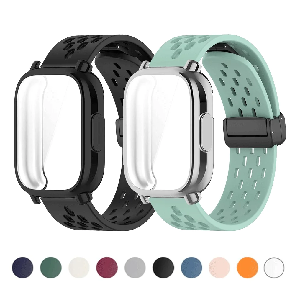 Breathable Strap+Case for Redmi Watch 5 Active Silicone Sport Wristband Full Cover Protector Case for Redmi Watch 5 Lite Band
Breathable Strap+Case for Redmi Watch 5 Active Silicone Sport Wristband Full Cover Protector Case for Redmi Watch 5 Lite Band
