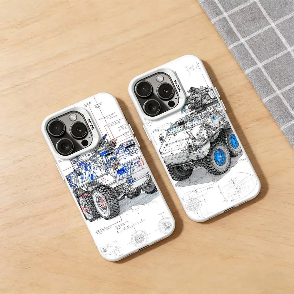 Stryker Armored Vehicle Blueprint Phone Case for iPhone 17 16 15 14 13 12 11 Pro Plus Max Air Mini X XS TPU Bumper
Stryker Armored Vehicle Blueprint Phone Case for iPhone 17 16 15 14 13 12 11 Pro Plus Max Air Mini X XS TPU Bumper