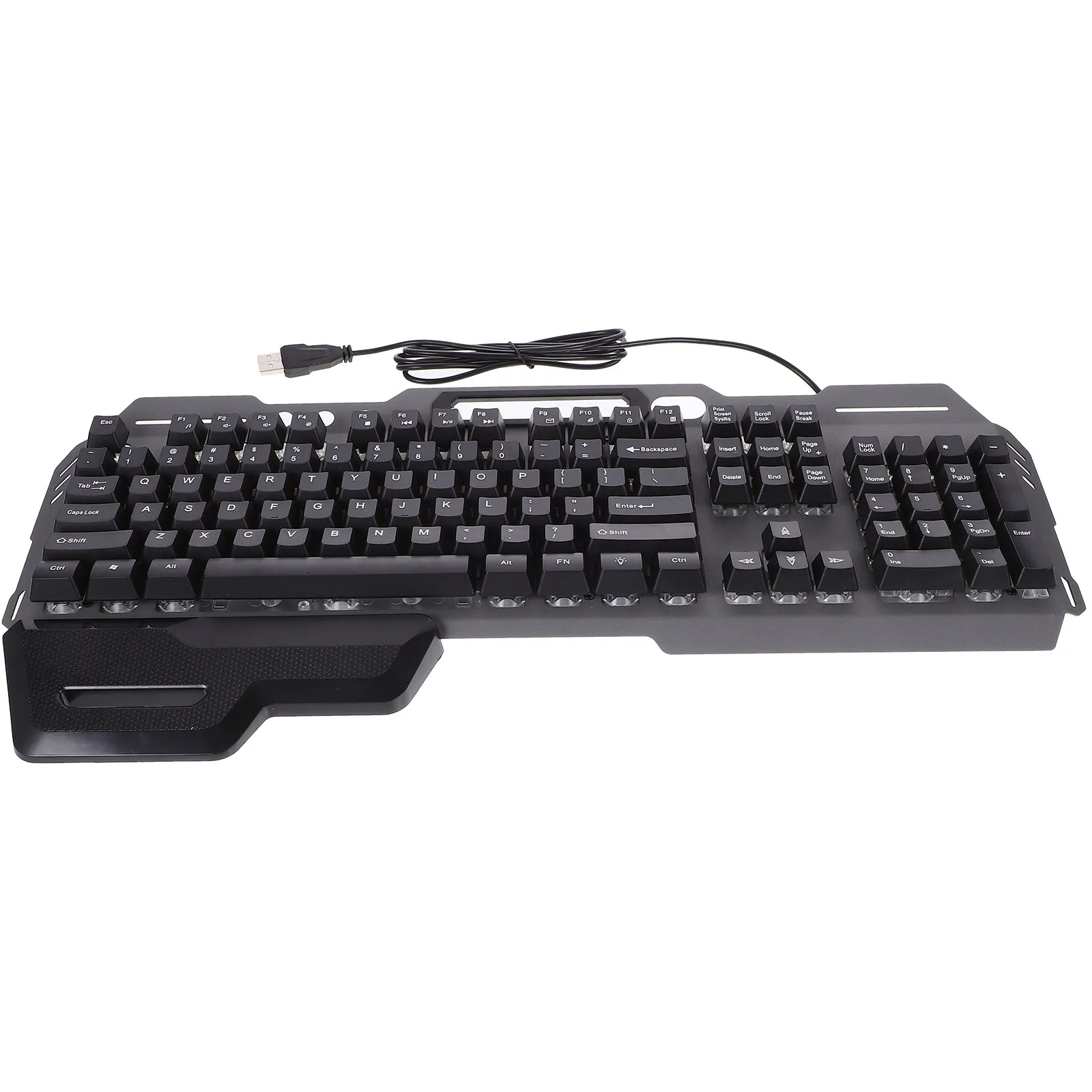 Ergonomic 104-Key Full Size USB Gaming Keyboard Silent Waterproof LED Keyboard for Office Home Gaming Accessories
Ergonomic 104-Key Full Size USB Gaming Keyboard Silent Waterproof LED Keyboard for Office Home Gaming Accessories