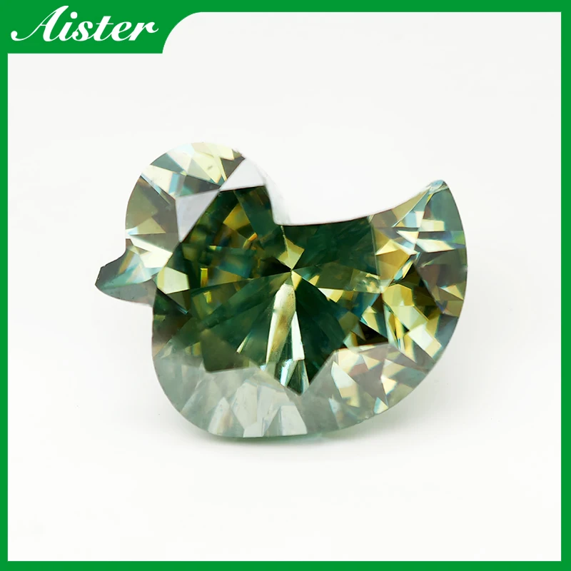 Never Fade Green Color Duckline Shape Moissanite Stone VVS1 Lab Diamond Pass Diamond Tester for Woman Jewelry Making
Never Fade Green Color Duckline Shape Moissanite Stone VVS1 Lab Diamond Pass Diamond Tester for Woman Jewelry Making