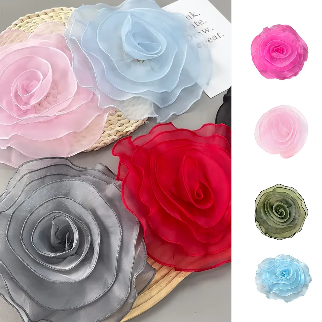 3D Chest Flower Rose Flower Patch Artificial Corsage Brooch Accessories girl Wedding Dress Neck Decor DIY Sewing Applique
3D Chest Flower Rose Flower Patch Artificial Corsage Brooch Accessories girl Wedding Dress Neck Decor DIY Sewing Applique