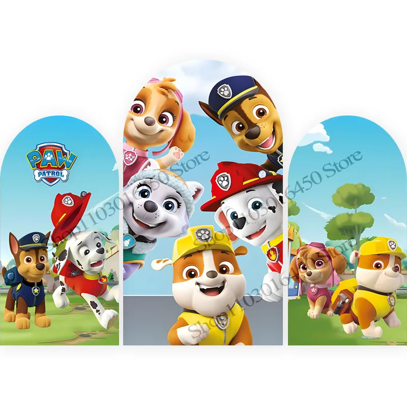Paw Patrol Arch Backdrop Birthday Party Decoration Doublesides Custom Name Photography Background Polyester Studio Props Zipper
Paw Patrol Arch Backdrop Birthday Party Decoration Doublesides Custom Name Photography Background Polyester Studio Props Zipper