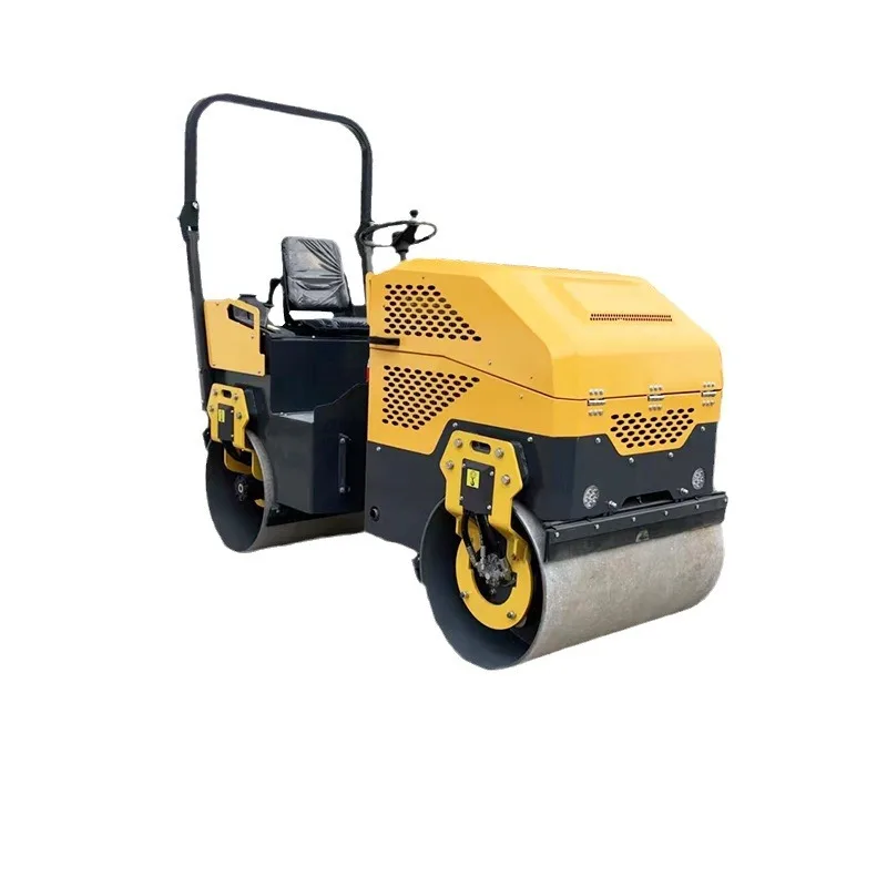 Seat-mounted double-wheel small road roller asphalt pavement single-wheel double-wheel vibration compaction machinery
Seat-mounted double-wheel small road roller asphalt pavement single-wheel double-wheel vibration compaction machinery