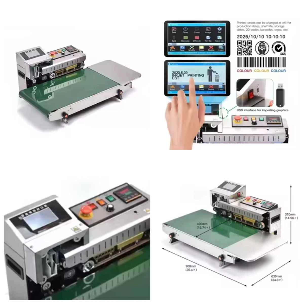 STLHorizontal Automatic FR1600 Widen Plastic Bag Aluminum Foil Band Bag Sealing Machine
STLHorizontal Automatic FR1600 Widen Plastic Bag Aluminum Foil Band Bag Sealing Machine