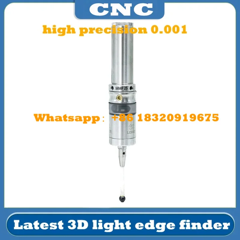3D light edge finder CNC machining center sub-center rod detection sensor glowing sound high precision 0.001mm MMP25
3D light edge finder CNC machining center sub-center rod detection sensor glowing sound high precision 0.001mm MMP25