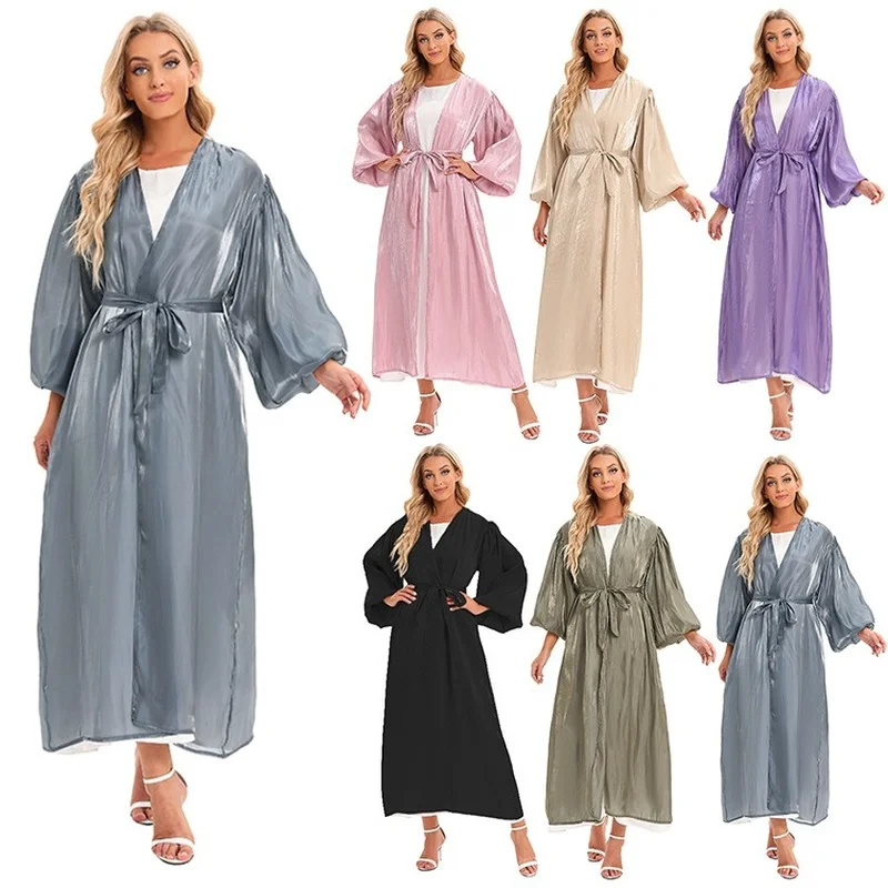 2023 Muslim Fashion Ropa De Mujer Envio New Gratis Puff Sleeve Dress Ramadan Eid Abayas for Women Abaya Dubai Turkey wholesale
2023 Muslim Fashion Ropa De Mujer Envio New Gratis Puff Sleeve Dress Ramadan Eid Abayas for Women Abaya Dubai Turkey wholesale