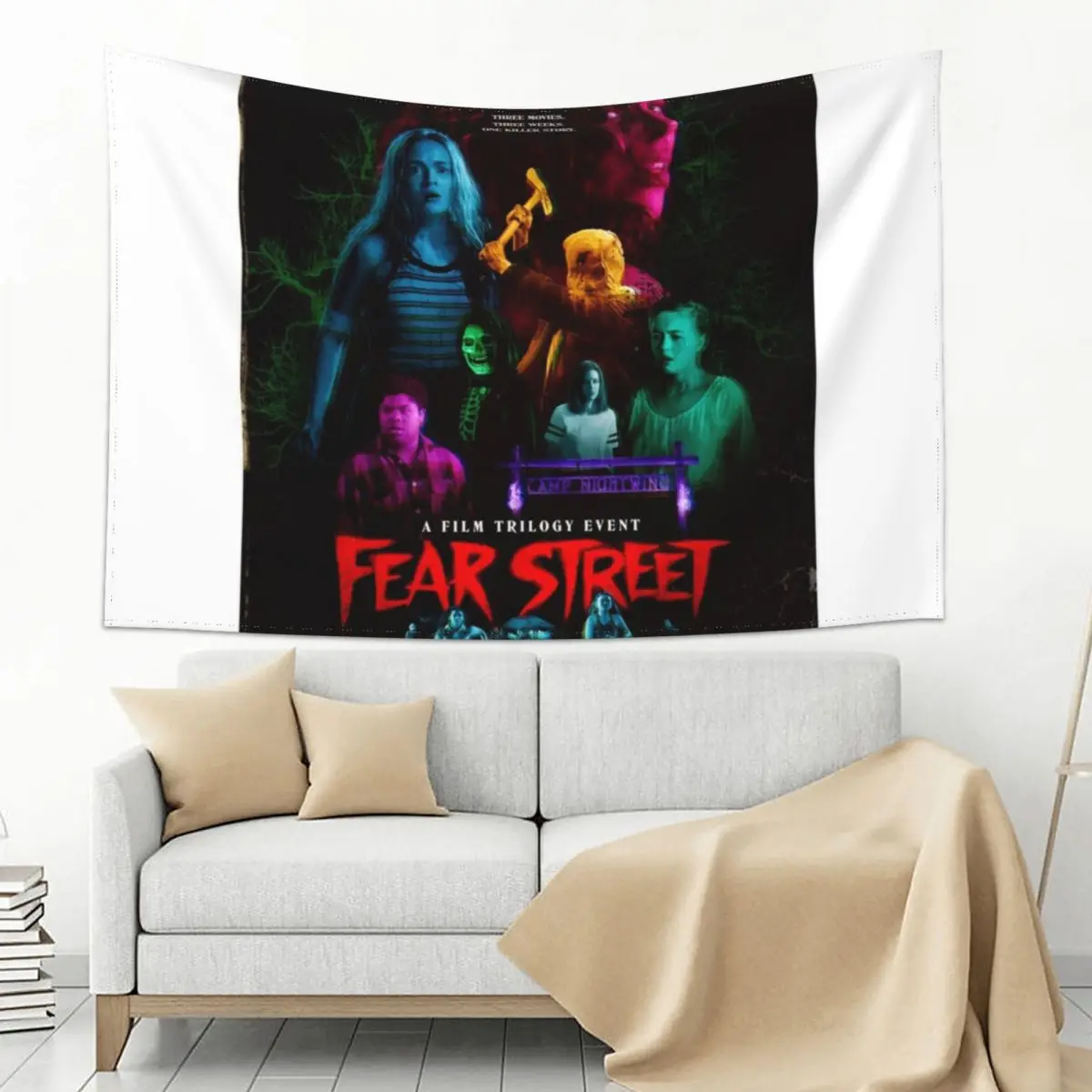 Fear street Tapestry Home Decoration
Fear street Tapestry Home Decoration