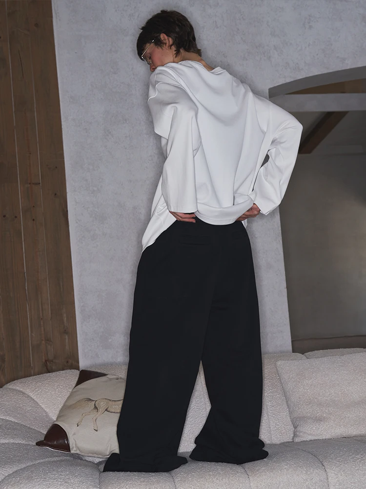 OkeeMood Oversize round Ne Knitted Long Top Bla White Base irt Commute Sle Neutral Cotton Polyester Blend
OkeeMood Oversize round Ne Knitted Long Top Bla White Base irt Commute Sle Neutral Cotton Polyester Blend