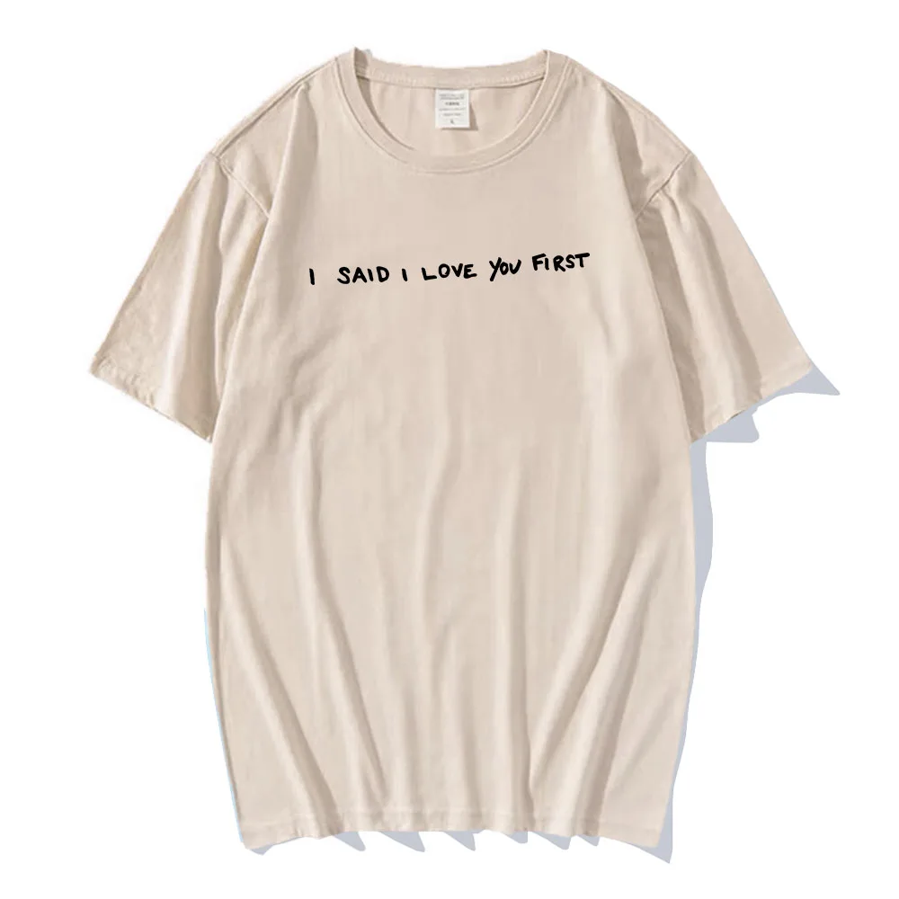 Singer Selena Gomez & Benny Blanco T-shirt I Said I Love You First Album 2025 Tshirts Cotton Summer Graphic T Shirts for Men
Singer Selena Gomez & Benny Blanco T-shirt I Said I Love You First Album 2025 Tshirts Cotton Summer Graphic T Shirts for Men