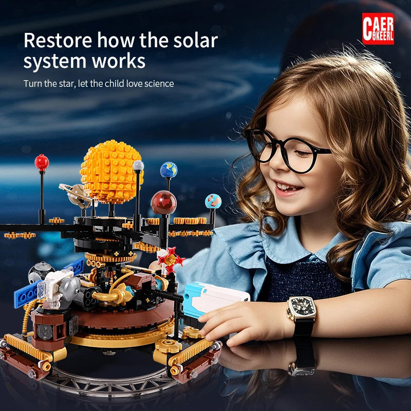 Science and education puzzle toy rotating solar system model children put together a planet instrument decoration for boys gifts
Science and education puzzle toy rotating solar system model children put together a planet instrument decoration for boys gifts