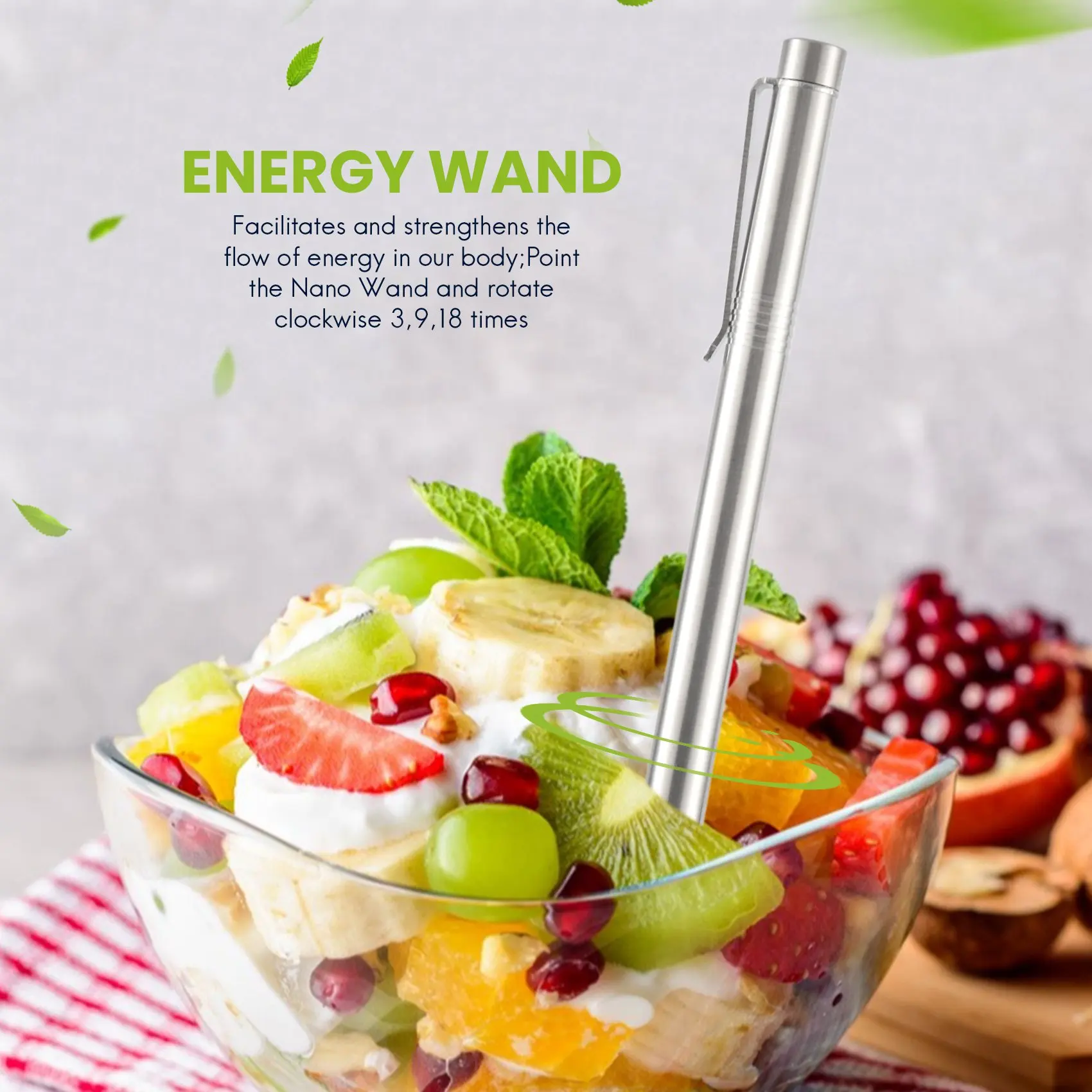 A24I Negative Ion Energy Wand NANO Energy Pen Alkaline Water Stick Water Molecule Activation Pen
A24I Negative Ion Energy Wand NANO Energy Pen Alkaline Water Stick Water Molecule Activation Pen