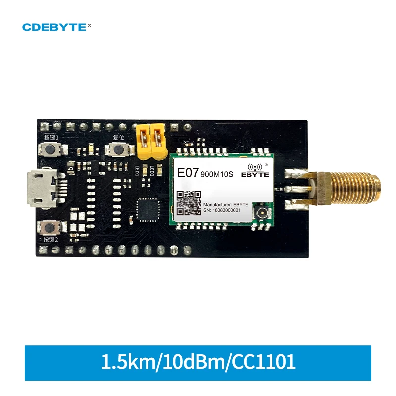 CC1101 868 МГц 915 МГц макетный комплект Ebyte E07-900MBL-01 припаянная фотография совместимая с E07/E30/E220/E32/E22 IoT
CC1101 868 МГц 915 МГц макетный комплект Ebyte E07-900MBL-01 припаянная фотография совместимая с E07/E30/E220/E32/E22 IoT