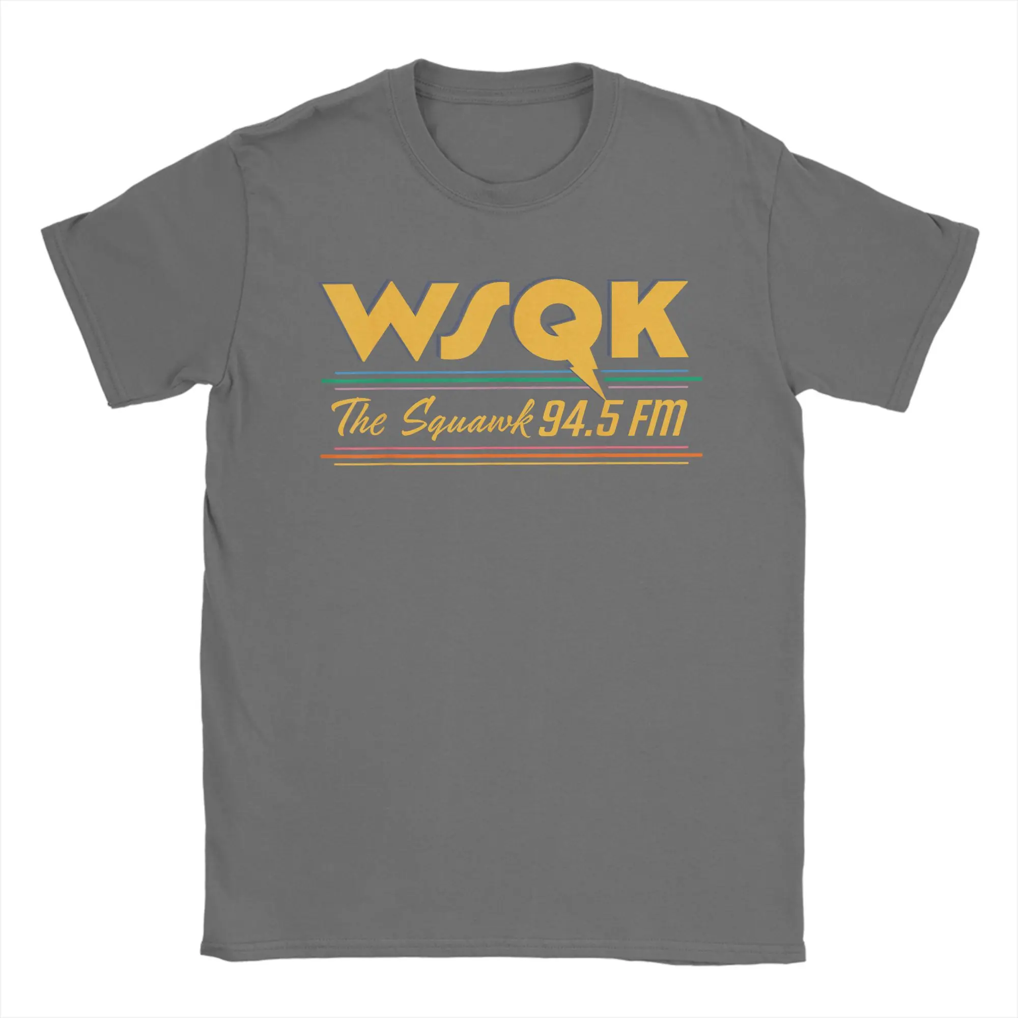 Harajuku T-Shirt Summer Season 5 WSQK The Squawk 94.5 FM Retro Logo Novelty T-Shirts Cotton Casual Plus Size Tee Shirt for Men
Harajuku T-Shirt Summer Season 5 WSQK The Squawk 94.5 FM Retro Logo Novelty T-Shirts Cotton Casual Plus Size Tee Shirt for Men