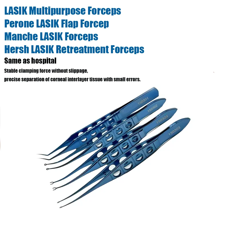 Titanium LASIK Forceps Perone LASIK Flap Forceps Ophthalmic Surgical Instruments 
Titanium LASIK Forceps Perone LASIK Flap Forceps Ophthalmic Surgical Instruments