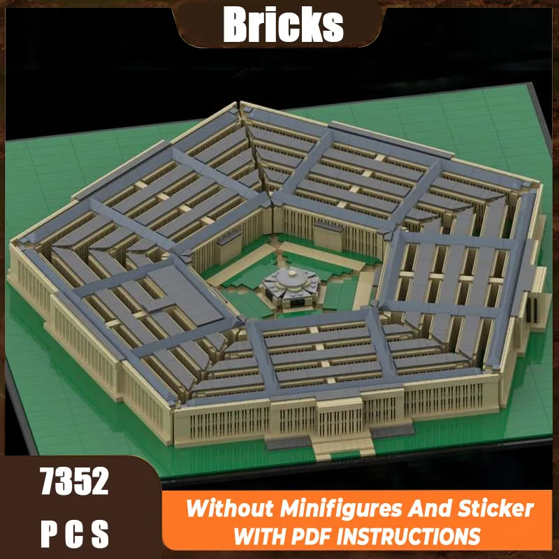 Moc Street View Building Model Brick Pentagon Technology Modular Building Blocks Gift Christmas Toys DIY Set Assembly
Moc Street View Building Model Brick Pentagon Technology Modular Building Blocks Gift Christmas Toys DIY Set Assembly