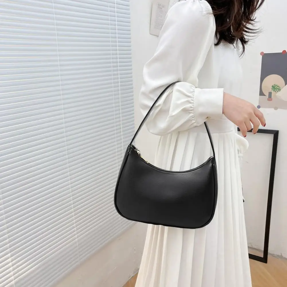 Women Shoulder Bag with Zipper Closure Women Bag Solid Color Tote Handbag Large Capacity Mini Clutch Bag Fashion Accessories
Women Shoulder Bag with Zipper Closure Women Bag Solid Color Tote Handbag Large Capacity Mini Clutch Bag Fashion Accessories