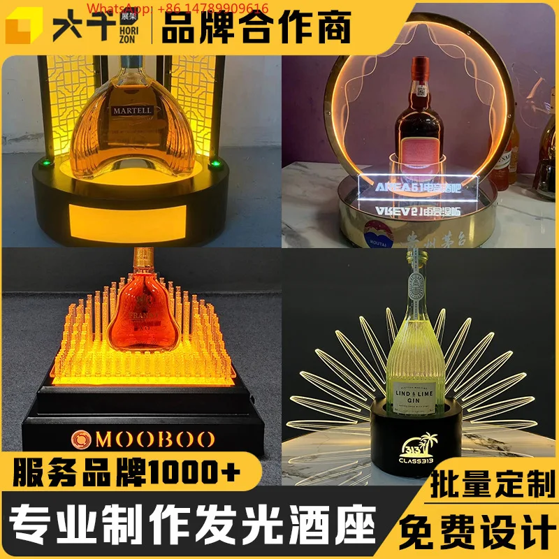Premium Custom LED Liquor Display StandAcrylic Luminous Wine Stand LED Bar Supplies Display Stand Baijiu Red Wine Hold****** Sta
Premium Custom LED Liquor Display StandAcrylic Luminous Wine Stand LED Bar Supplies Display Stand Baijiu Red Wine Hold****** Sta