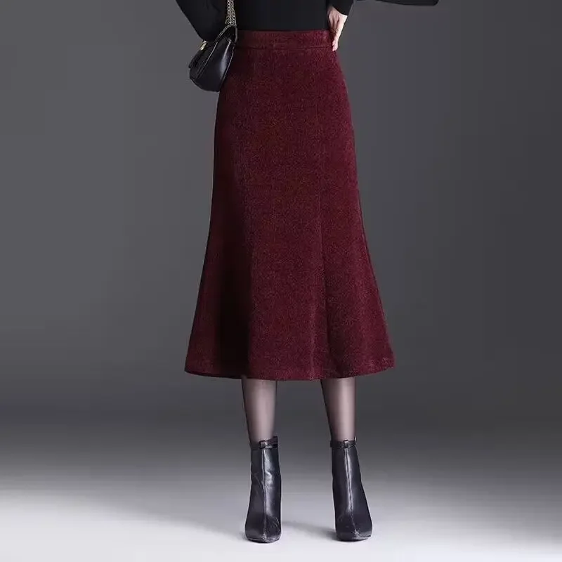 2024 New Elegant Hip Wrap Simplicity High Waist Slim Fashion Commuter Mid Length Half Versatile Autumn and Winter C69
2024 New Elegant Hip Wrap Simplicity High Waist Slim Fashion Commuter Mid Length Half Versatile Autumn and Winter C69