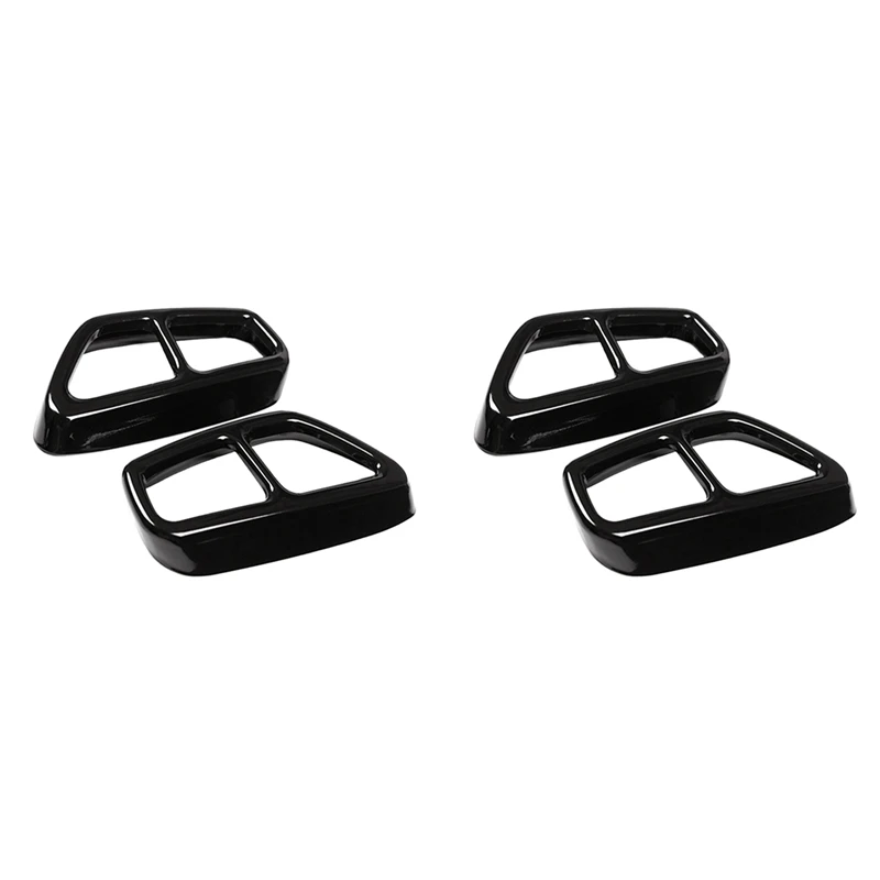 2X Car Rear Dual Exhaust Muffler Pipe Cover Trim Exhaust Muffler Panel For BMW 5 Series G30 G31 2017 2018
2X Car Rear Dual Exhaust Muffler Pipe Cover Trim Exhaust Muffler Panel For BMW 5 Series G30 G31 2017 2018