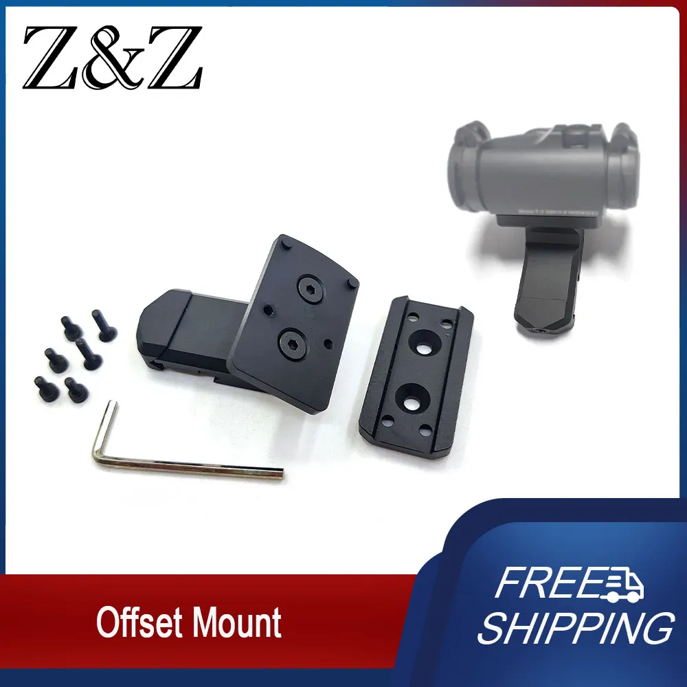 Tactical 45 Degree Picatinny Offset Optic Mount For RMR Red Dot Mount Base Side For Hunting Metal Scope Mount 20mm Rail
Tactical 45 Degree Picatinny Offset Optic Mount For RMR Red Dot Mount Base Side For Hunting Metal Scope Mount 20mm Rail