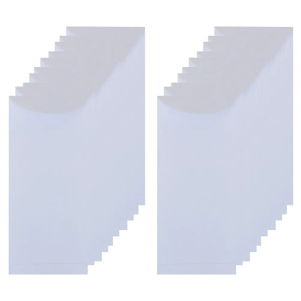 20Pcs Blank Envelopes Heavy Duty Thick Paper Eco Friendly Biodegradable Reusable Envelopes for Letters Files Invitations Cash
20Pcs Blank Envelopes Heavy Duty Thick Paper Eco Friendly Biodegradable Reusable Envelopes for Letters Files Invitations Cash